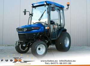 Kleintraktor Farmtrac 22 mit Kabine Rasenreifen Traktor Fudex Escorts Kubota Ltd